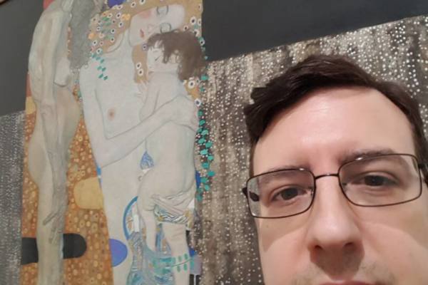 Gustav Klimt Le tre età 2