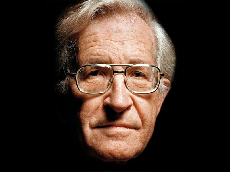 teorie del complotto - Noam Chomsky
