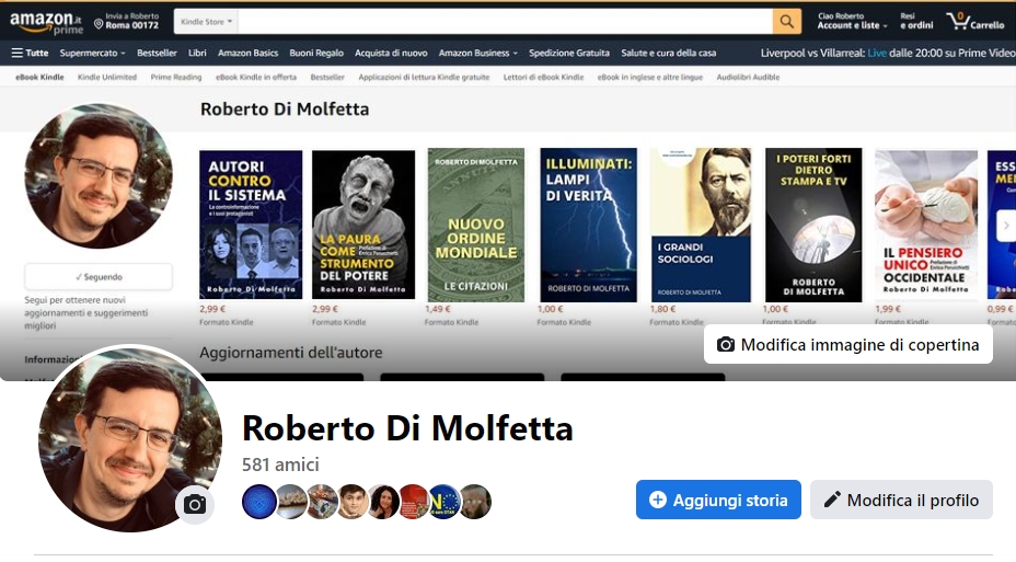 profilo facebook Roberto Di Molfetta
