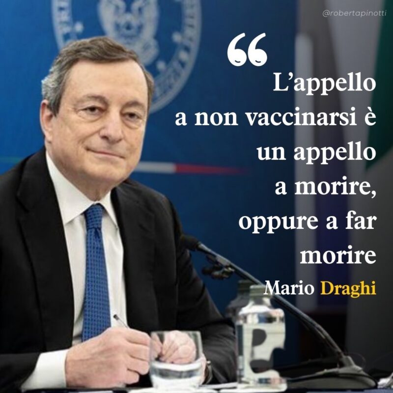 Mario Draghi, economista e banchiere, dal 13 febbraio 2021 Presidente del Consiglio dei ministri della Repubblica Italiana