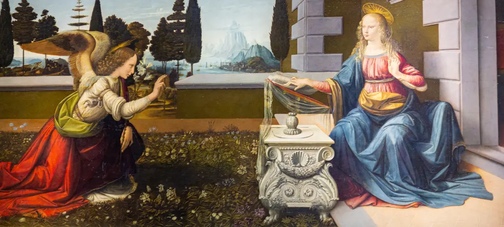 Annunciazione Leonardo