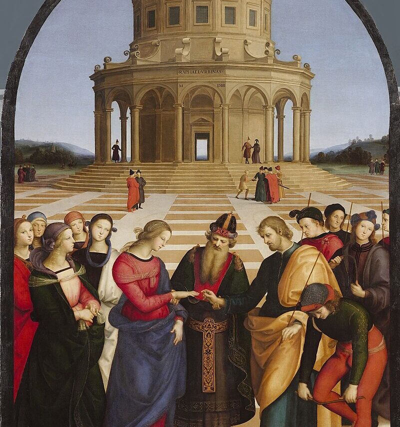 Raffaello   Spozalizio   Web Gallery of Art