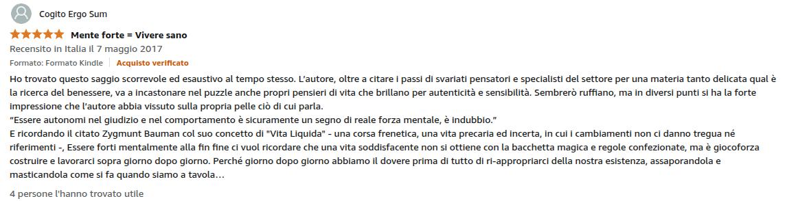 Essere Forti mentalmente Recensione 1