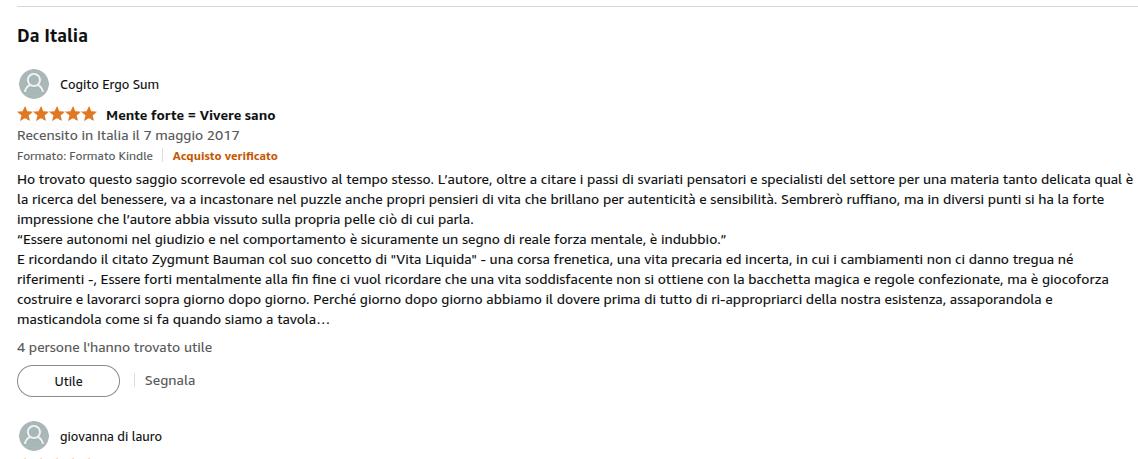 Essere Forti mentalmente Recensione 1