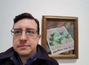 Felice Casorati - Mele sulla Gazzetta del popolo, 1928 ca