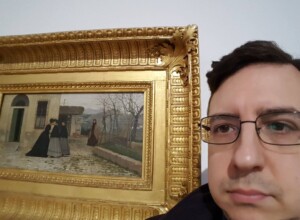 Silvestro Lega - La visita, 1868