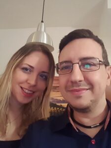 Con Valentina, una amica di Colleferro