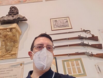 Al Museo Garibaldino di Mentana vicino Roma