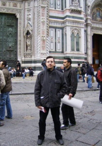 Davanti il Duomo di Firenze