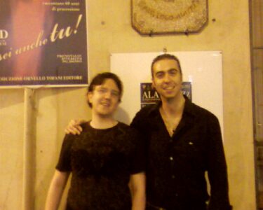 Con Gianfranco, osteopata e chitarrista di Roma, ad Alatri